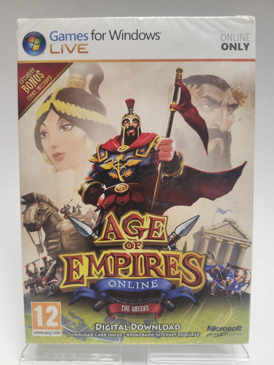 Age of Empires Online: The Greeks Digital Download versiegelter PC