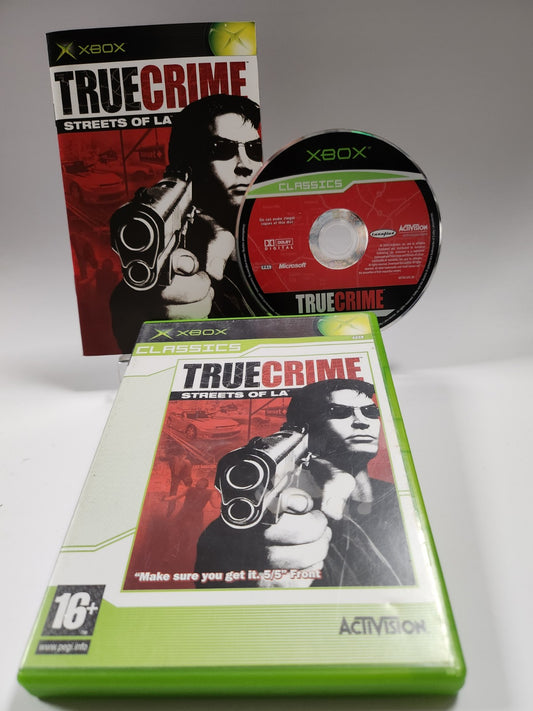 True Crime Streets of LA Classics Xbox Original