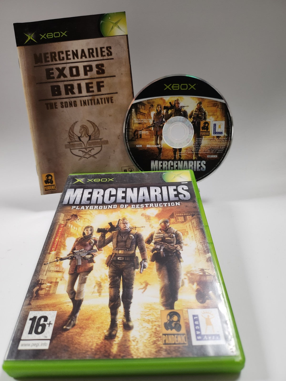 Mercenaries Playground of Destruction Xbox Original