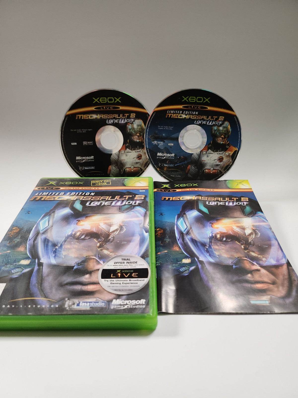 Mechassault 2 Lone Wolf Limited Edition Xbox Original - Feniks Gameshop
