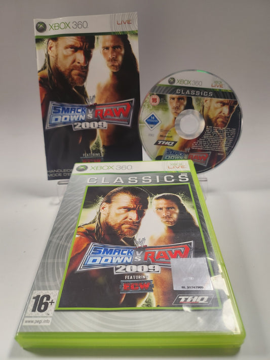 Smackdown vs Raw 2009 Classics Xbox 360