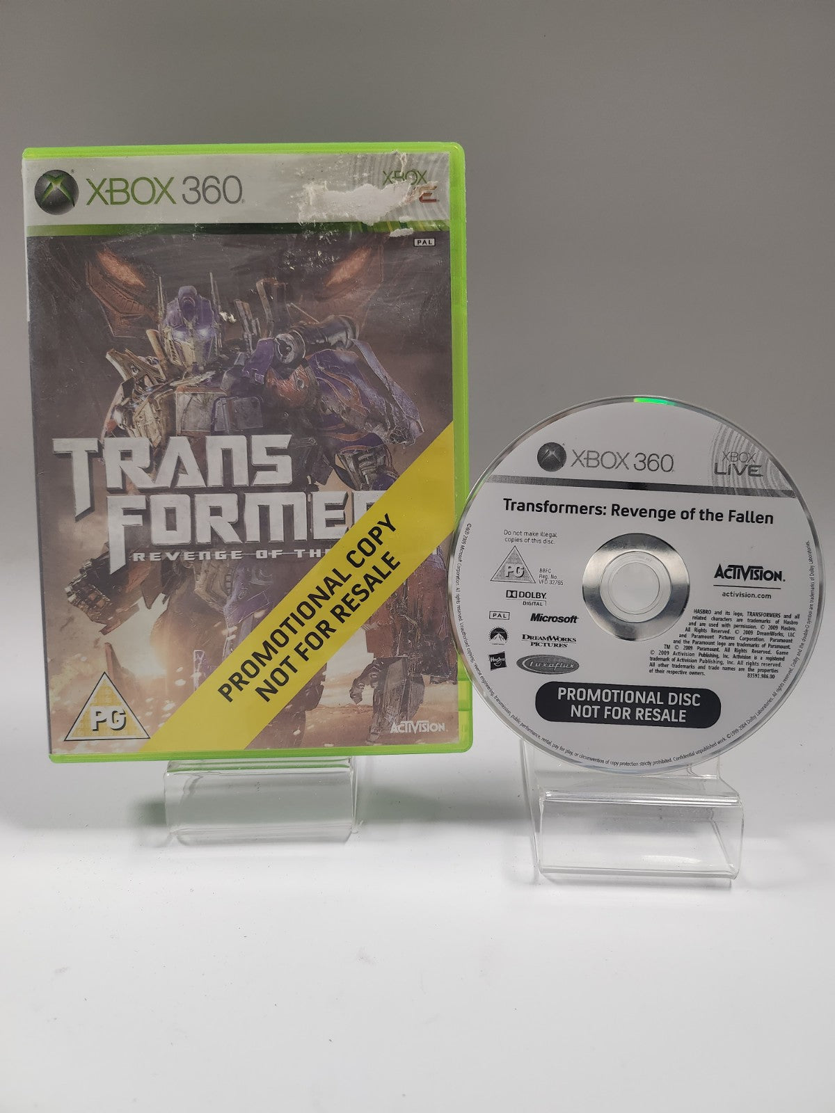 Transformers Revenge of the Fallen Demo-Disc Xbox 360