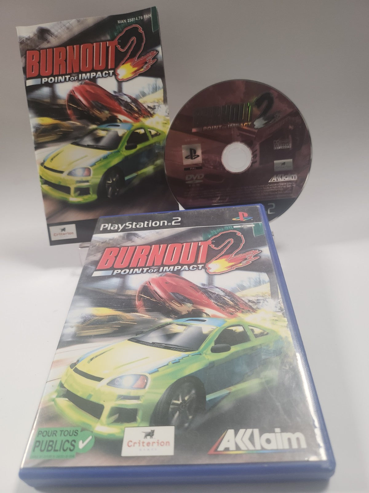 Burnout 2 Point of Impact Playstation 2