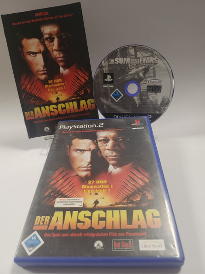 Der Anschlag (deutsches Cover) PlayStation 2