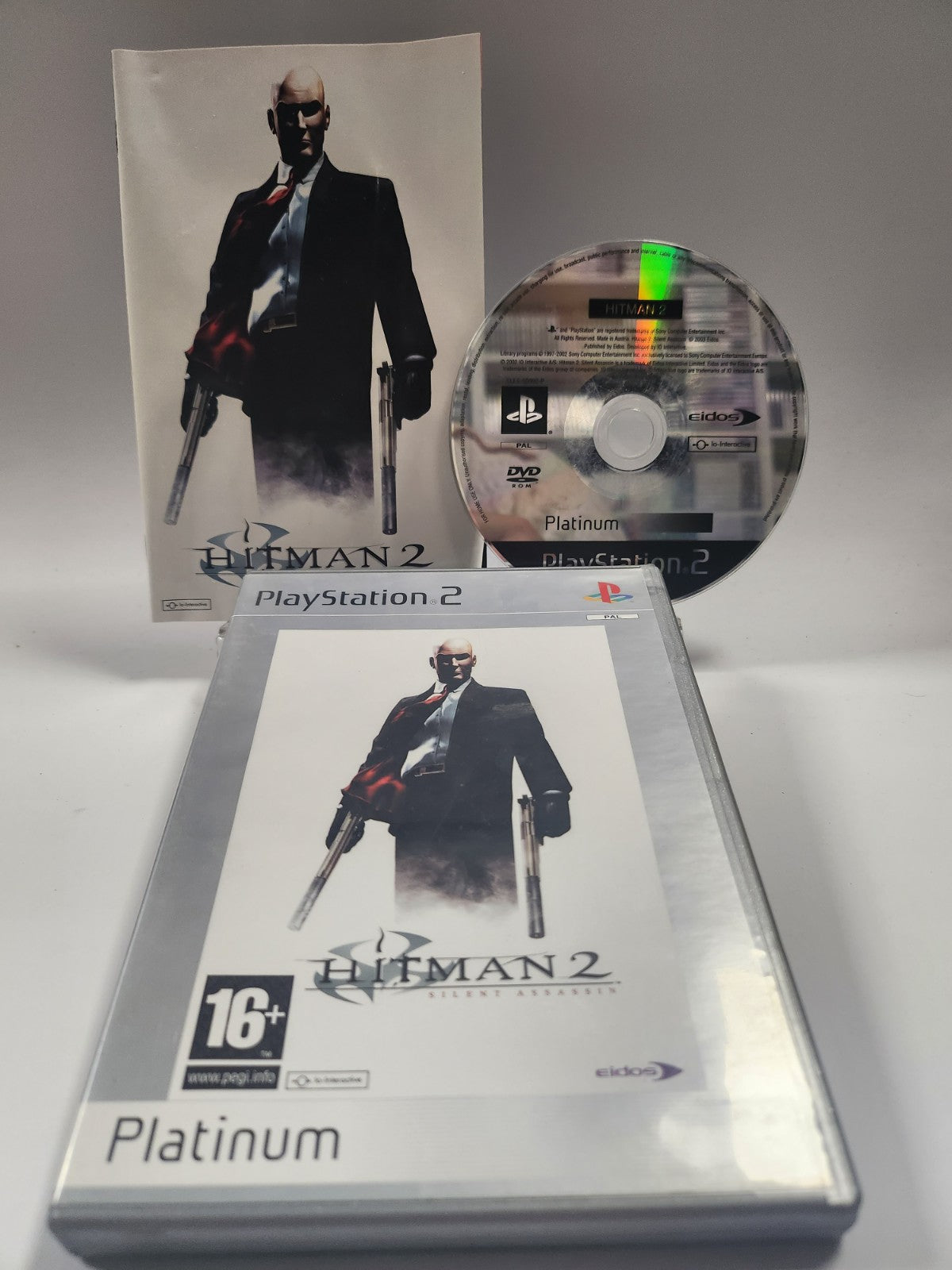 Hitman 2 Silent Assassin Platinum Edition Playstation 2