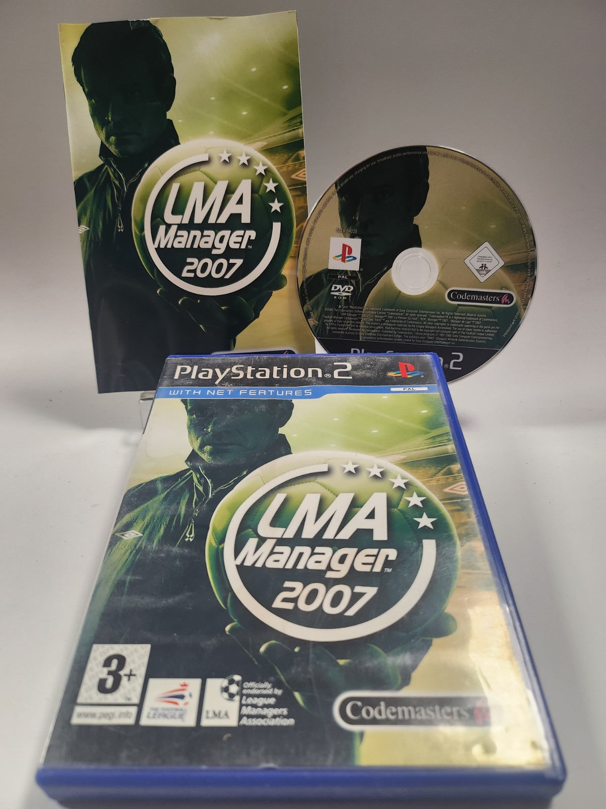 LMA Manager 2007 Playstation 2