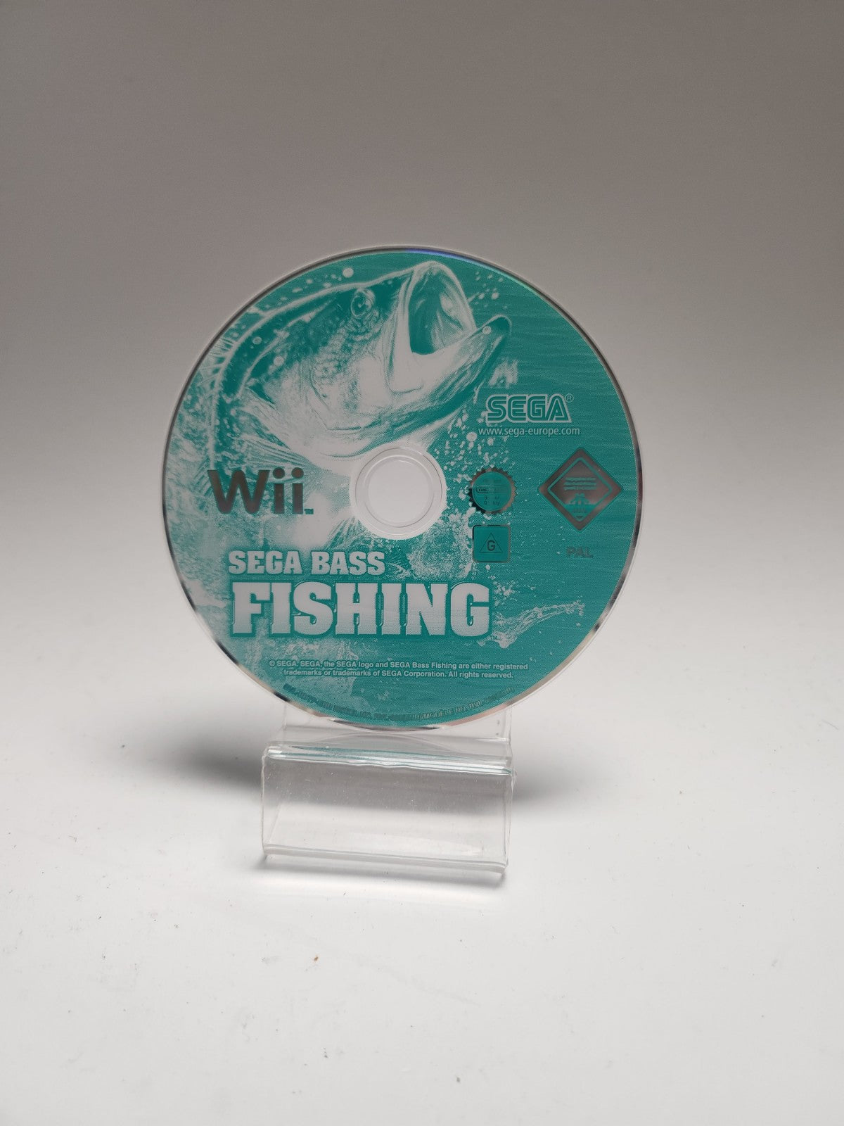 Sega Bass Fishing Disc Nur Nintendo Wii