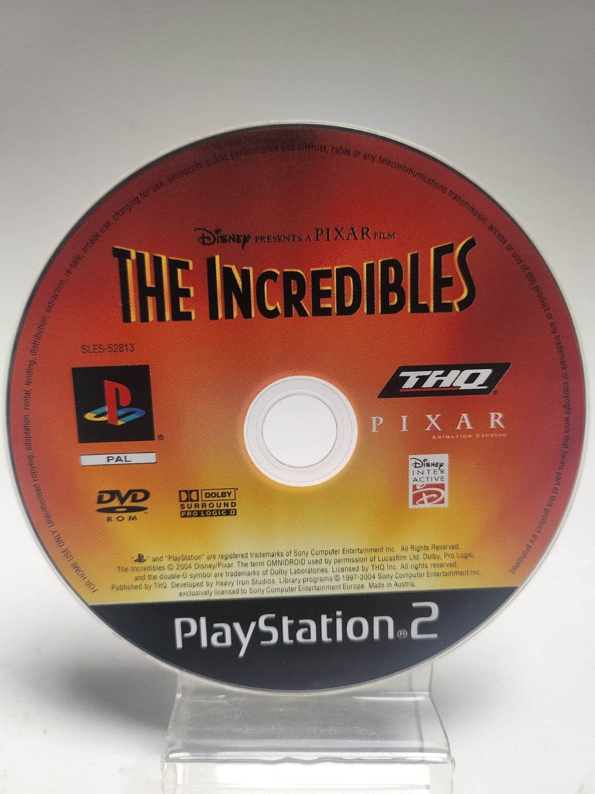 Incredibles (disc only) PlayStation 2 - Feniks Gameshop