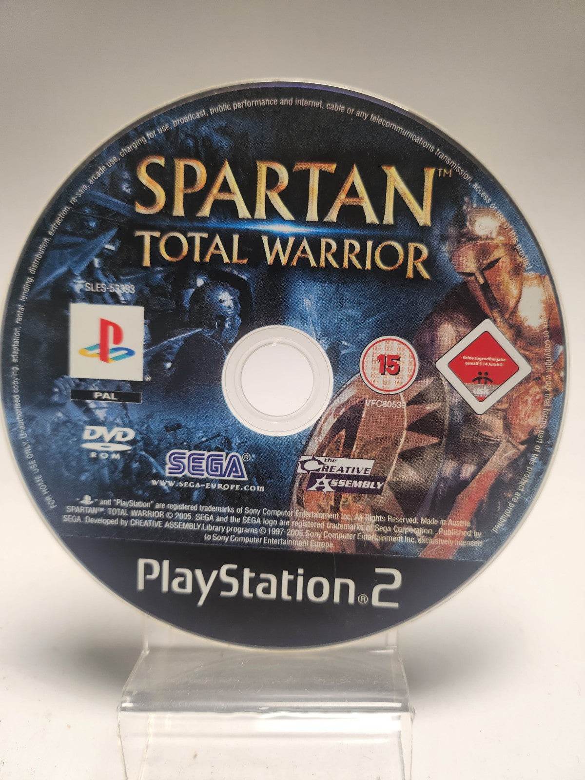 Spartan Total Warrior (disc only) PlayStation 2 - Feniks Gameshop