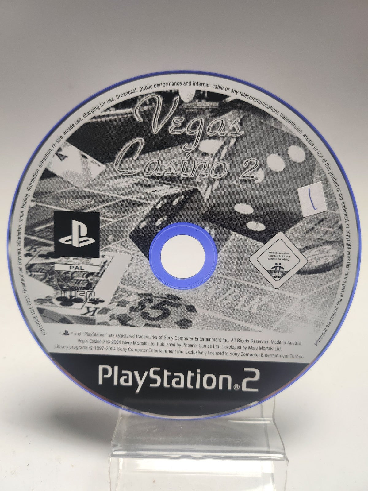 Vegas Casino 2 (nur Disc) PlayStation 2