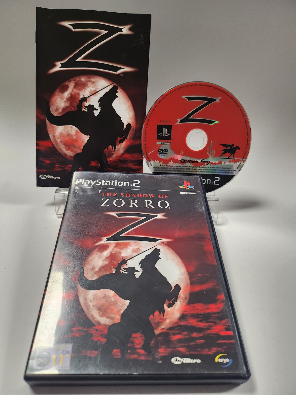 Shadow of Zorro Playstation 2