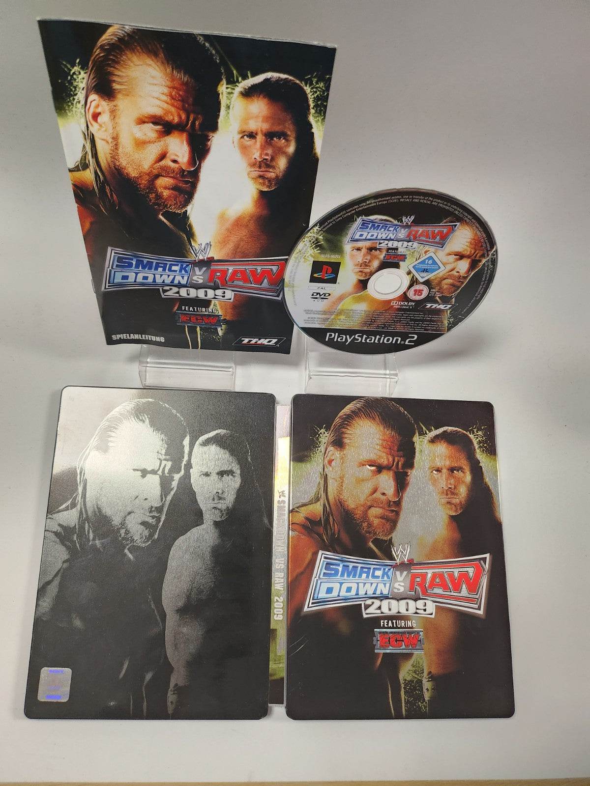 Smackdown vs Raw 2009 Steelcase Playstation 2 - Feniks Gameshop