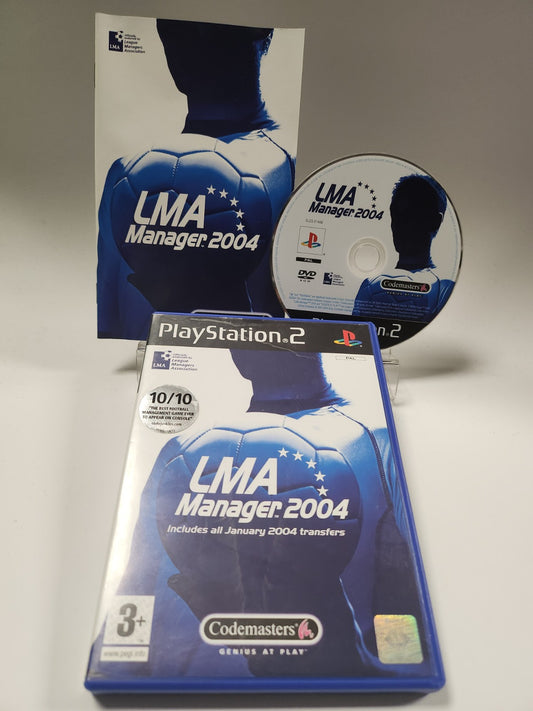 LMA Manager 2004 Playstation 2