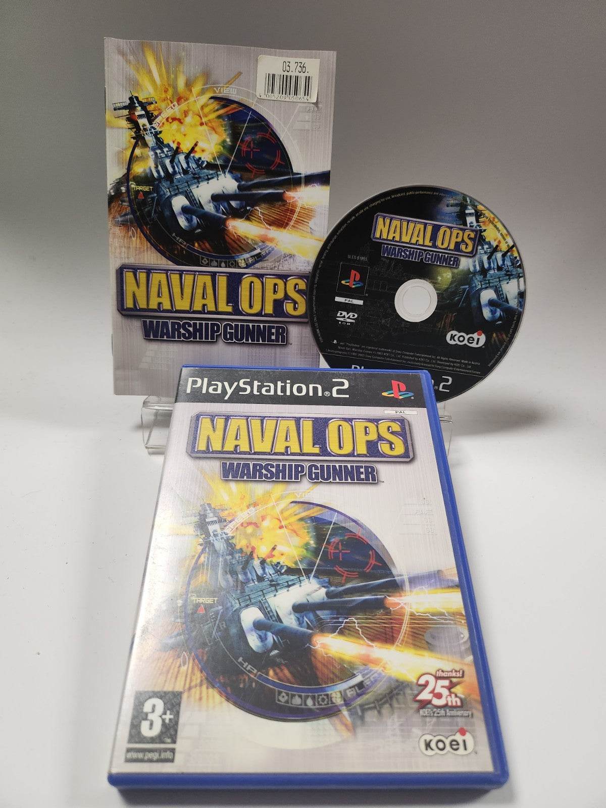 Naval Ops Warship Gunner Playstation 2 - Feniks Gameshop