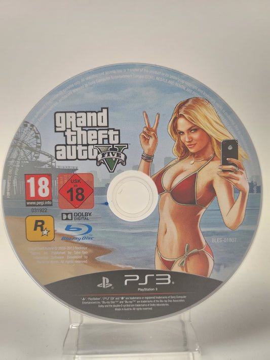 Grand Theft Auto V (GTA5) (disc only) Playstation 3