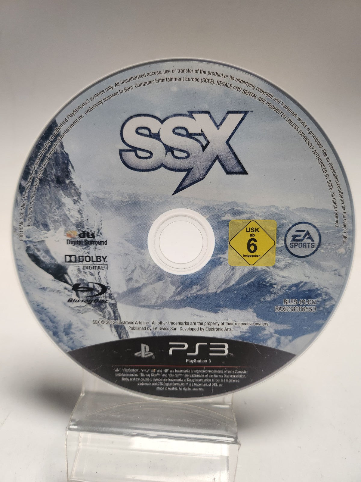 SSX (disc only) PlayStation 3