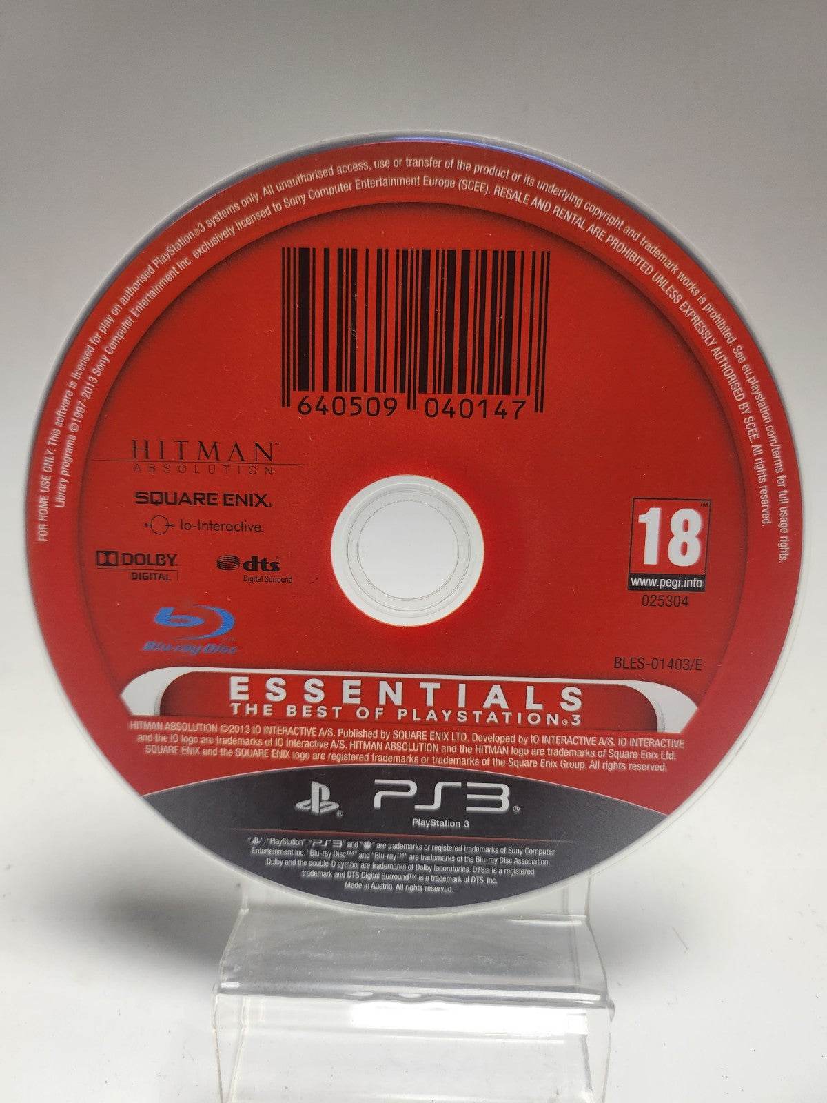 Hitman Absolution Essentials Edition (disc only) PlayStation 3 - Feniks Gameshop