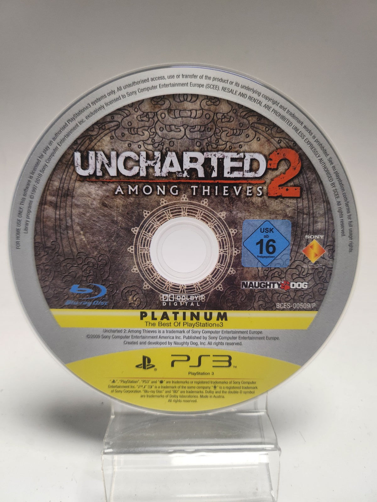 Uncharted 2 Among Thieves Platinum Edition (nur Disc) PlayStation 3