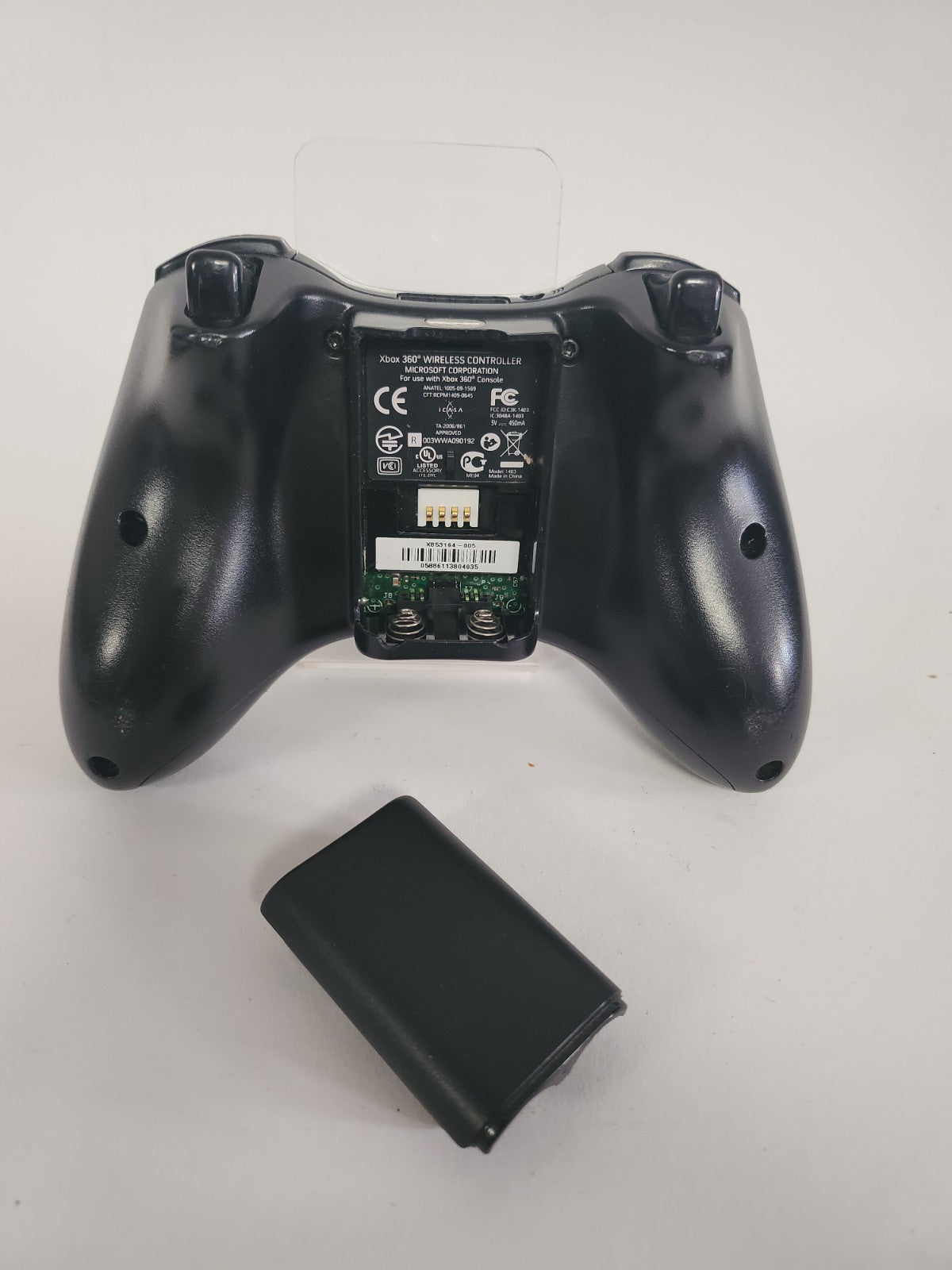 Zwarte Draadloze Controller Xbox 360