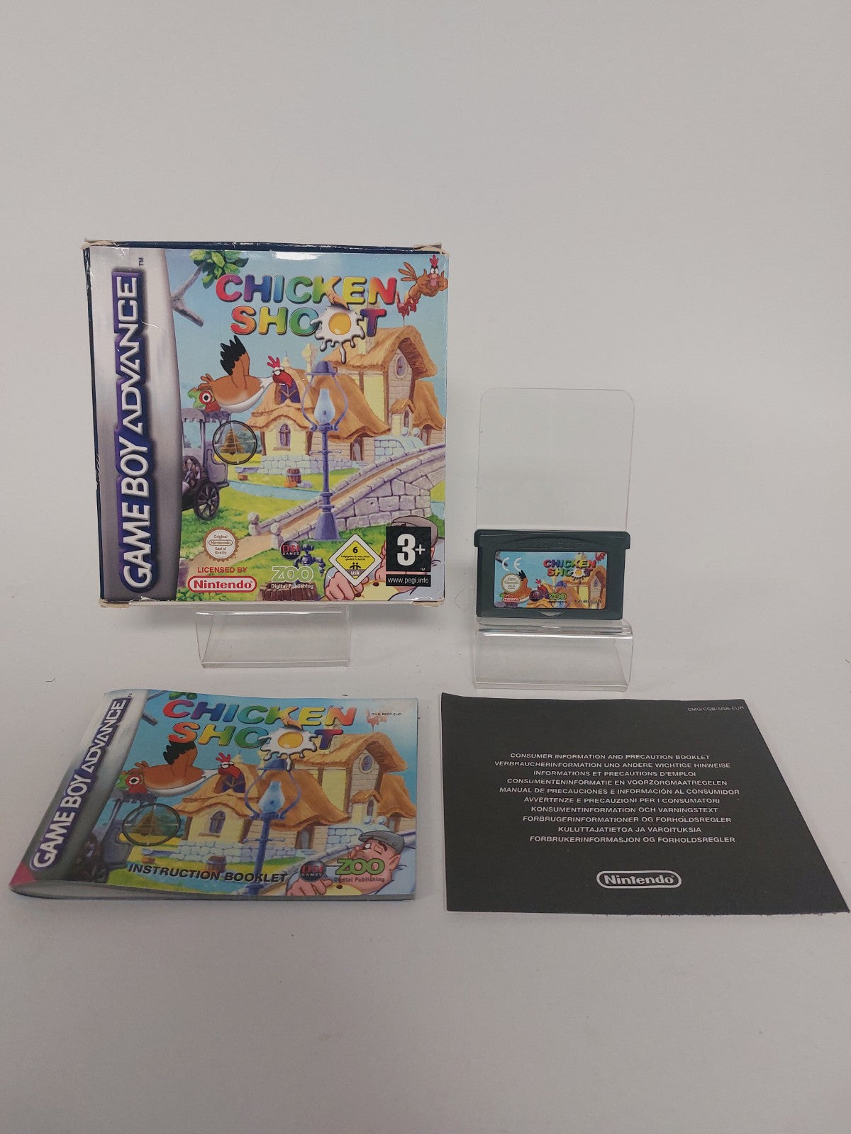 Chicken Shot in der Nintendo Game Boy Advance-Box