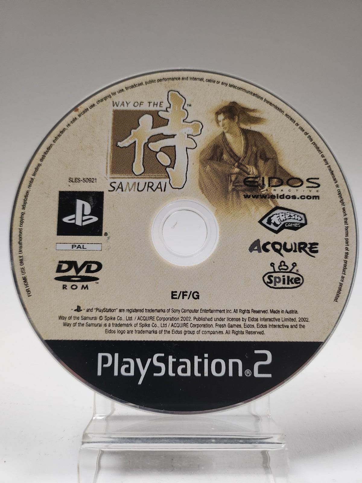 Way of the Samurai (disc only) Playstation 2 - Feniks Gameshop