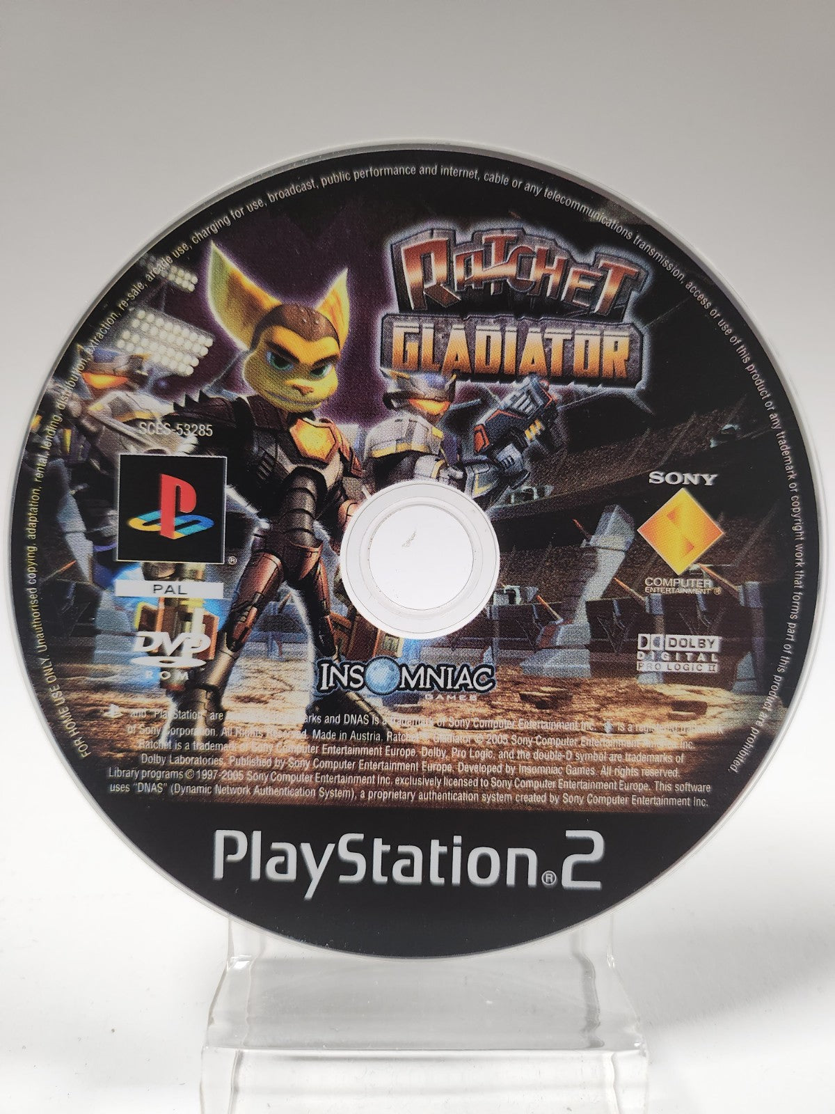 Ratchet Gladiator (disc only) Playstation 2