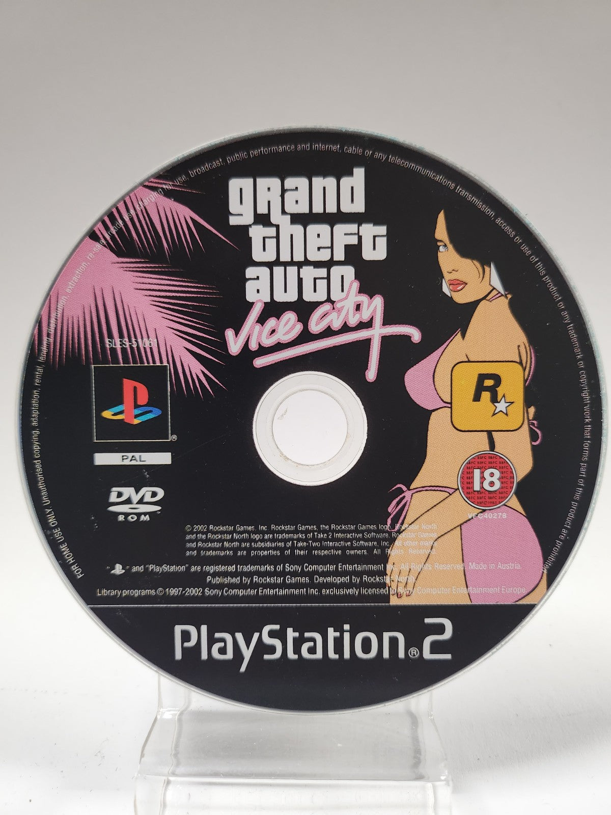 Grand Theft Auto Vice City (nur Disc) Playstation 2