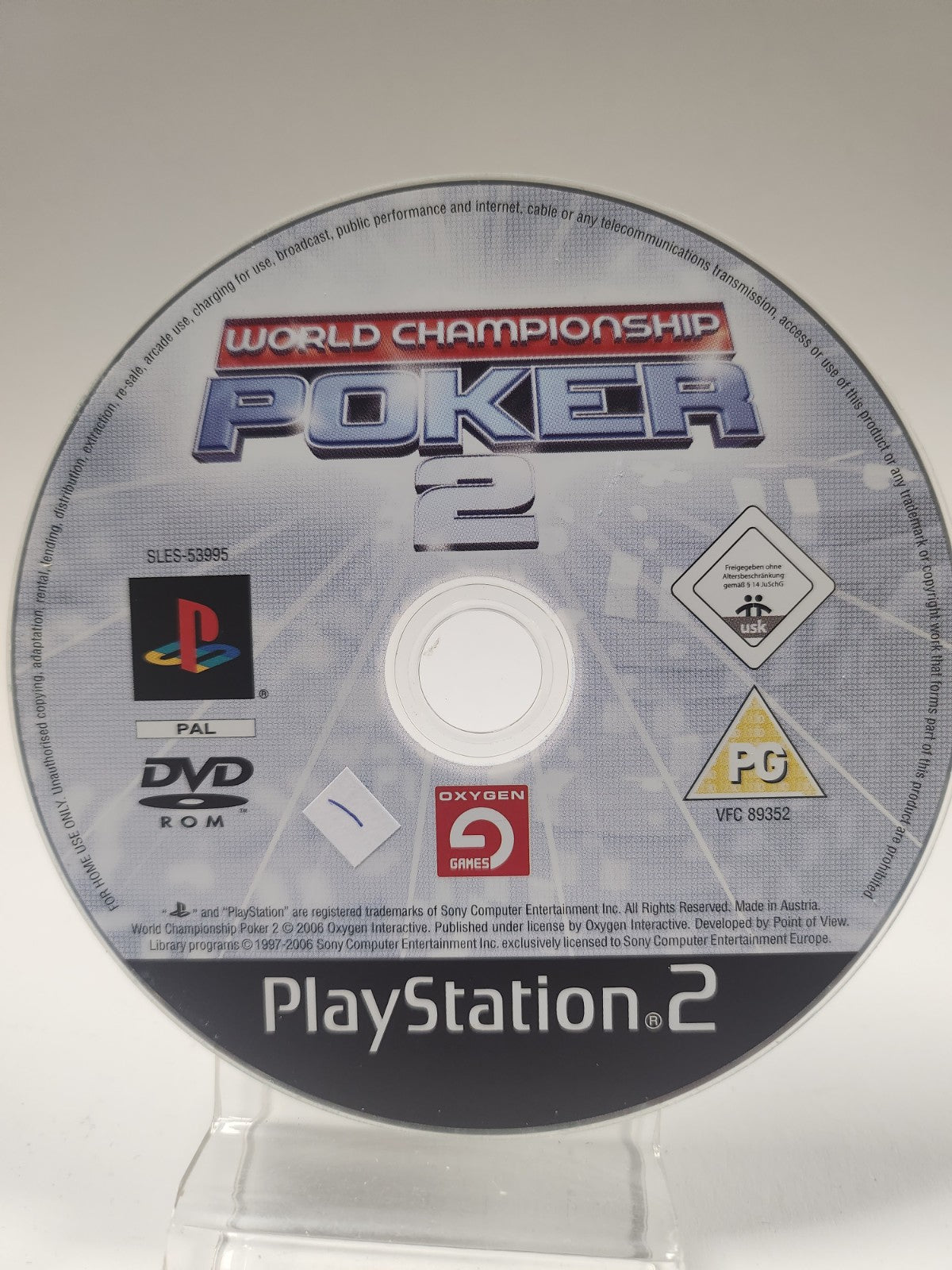 World Championship Poker 2 (disc only) Playstation 2