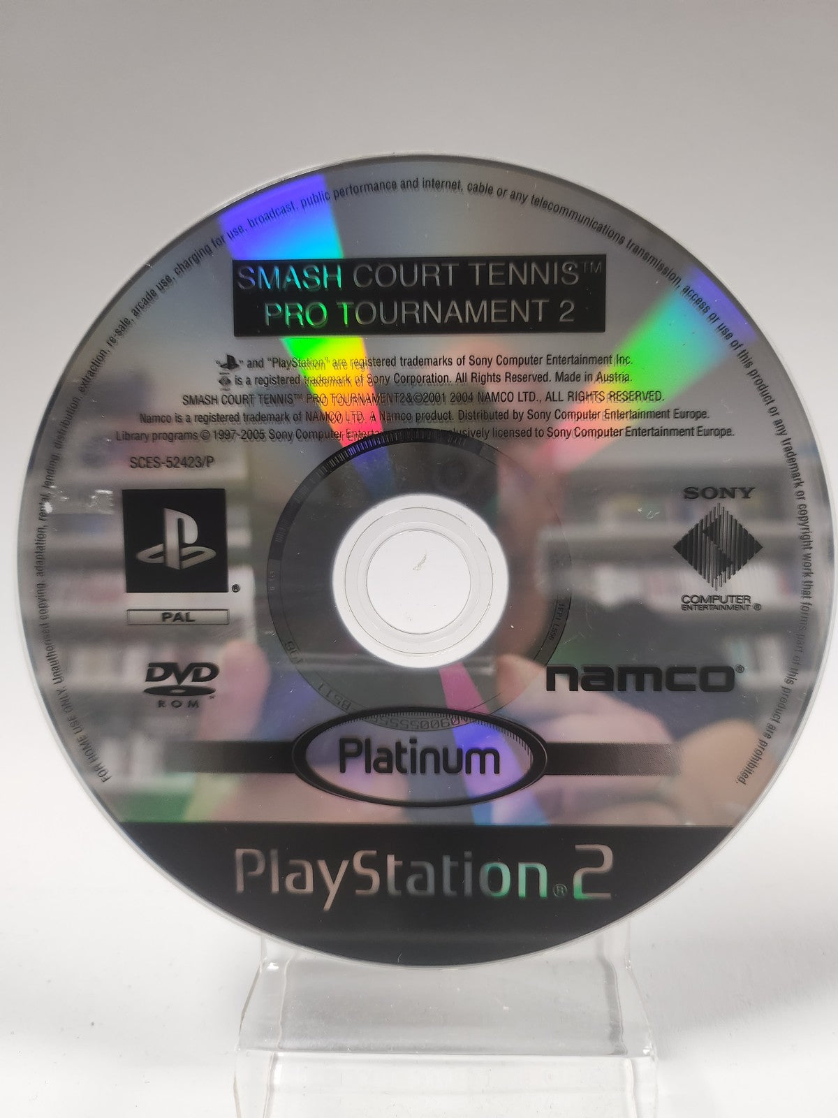 Smash Court Tennis Pro Tournament 2 Platinum Edition (disc only) Playstation 2