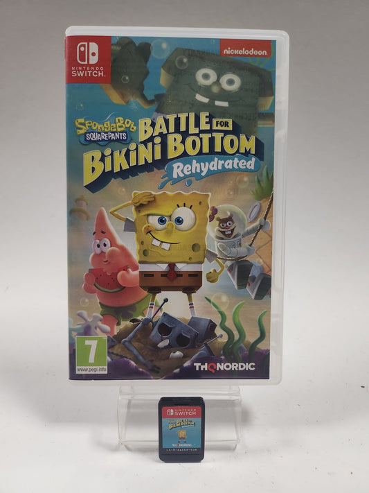SpongeBob SquarePants Battle for Bikini Bottum Rehydrated Nintendo Switch