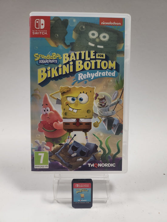 Spongebob Schwammkopf: Battle For Bikini Bottum Rehydrated Nintendo Sw 