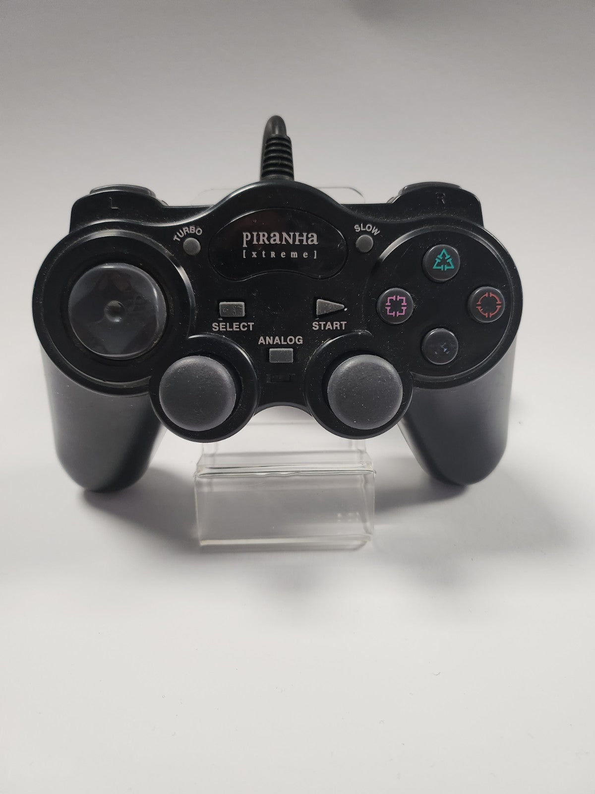 Piranha Extreme Black Controller Playstation 2