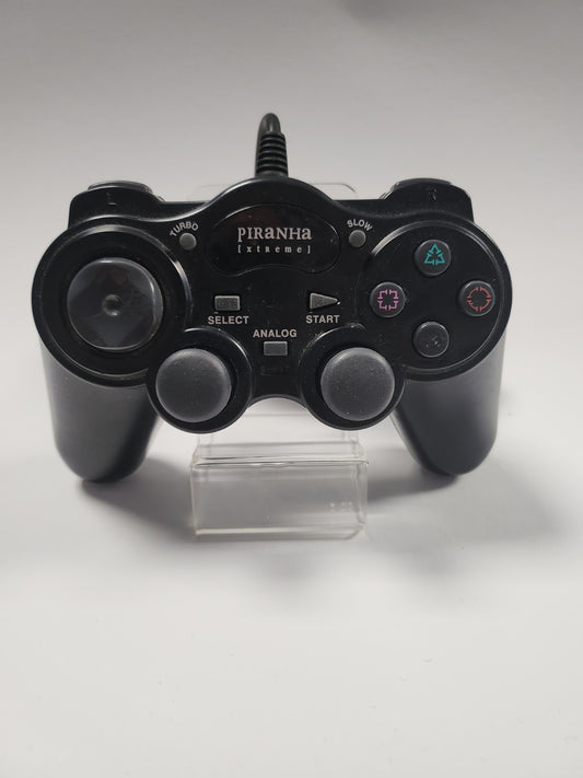Piranha Extreme Zwarte Controller Playstation 2