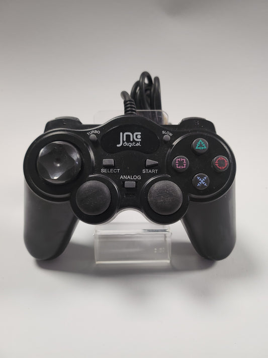 JNC Digital Zwarte Controller Playstation 2