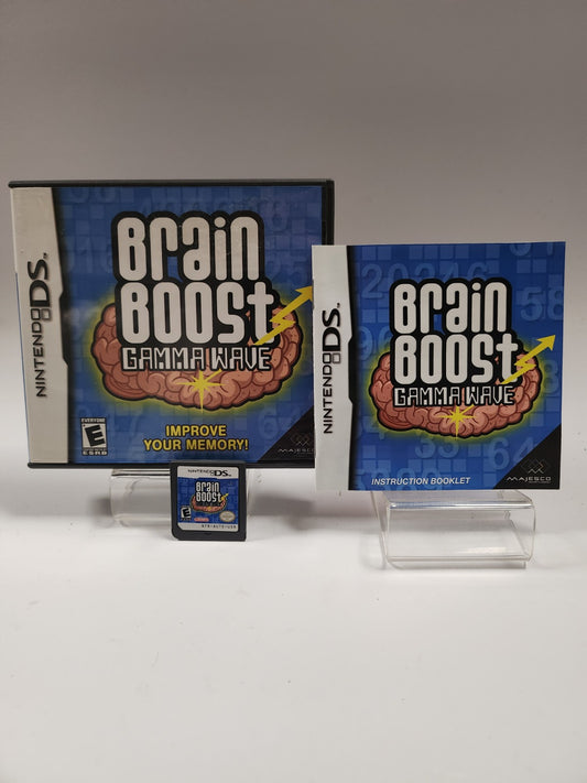 Brain Boost Gamma Wave American Cover Nintendo DS