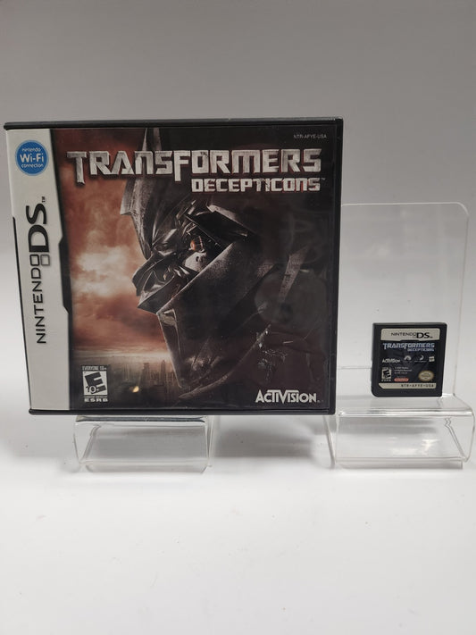 Transformers Deceptions America Cover Nintendo DS