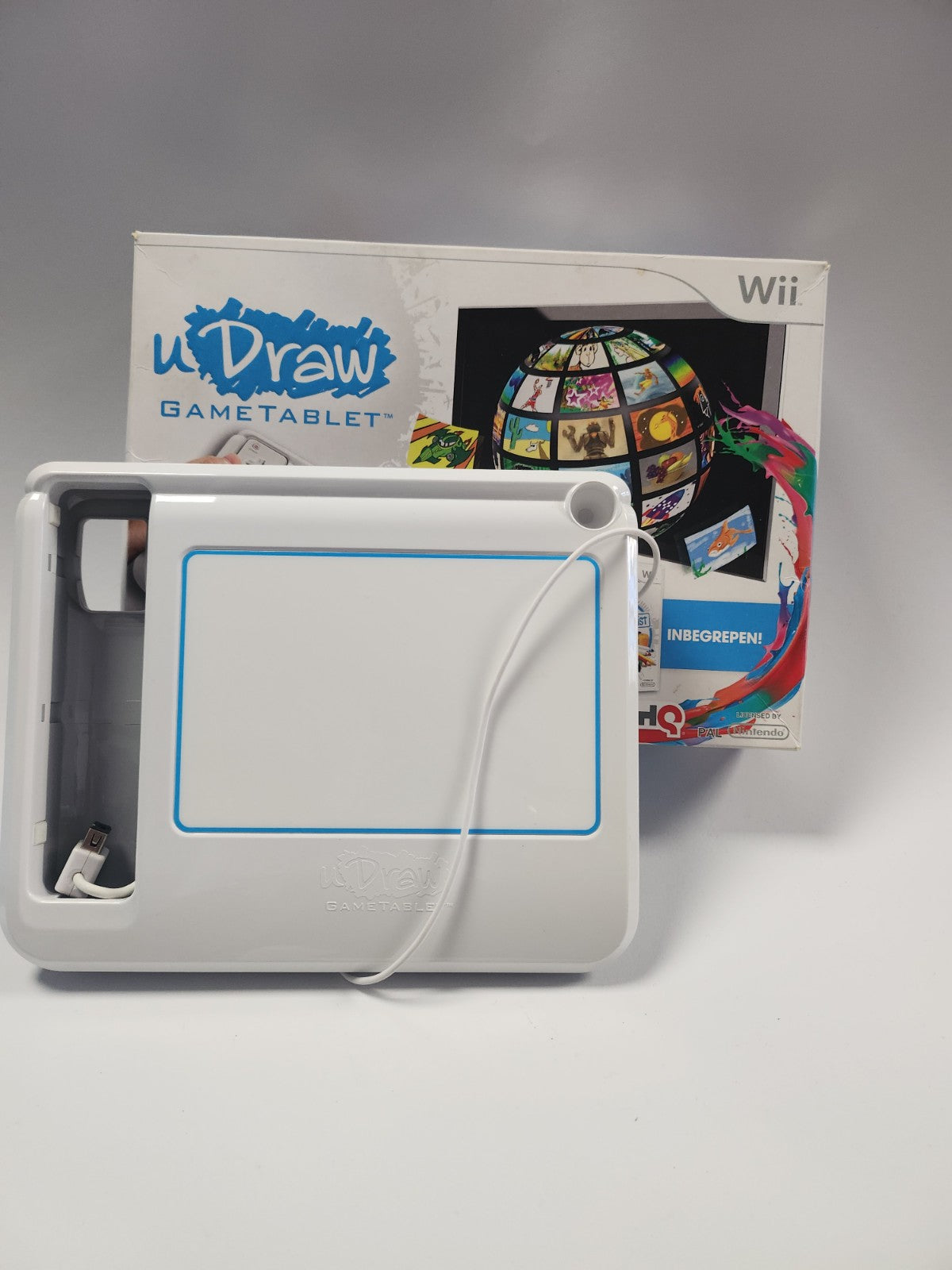 U Draw Gaming Tablet inclusief 2 games Nintendo Wii