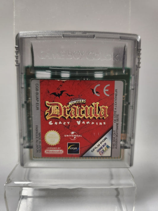 Dracula Monsters Crazy Vampire Nintendo Game Boy Color