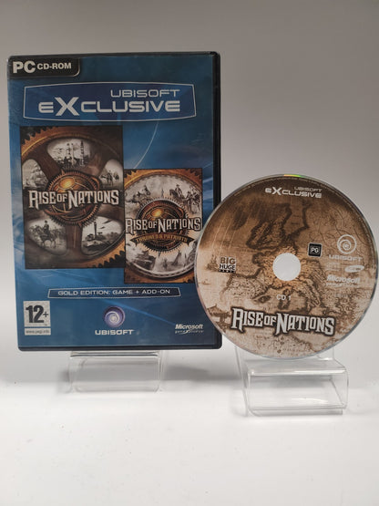 Rise of Nations + Rise of Nations Thrones and Patriots (No Book) PC