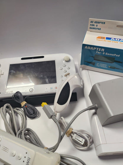 Complete Wii U Set Wit 8gb met Nieuwe Adapter
