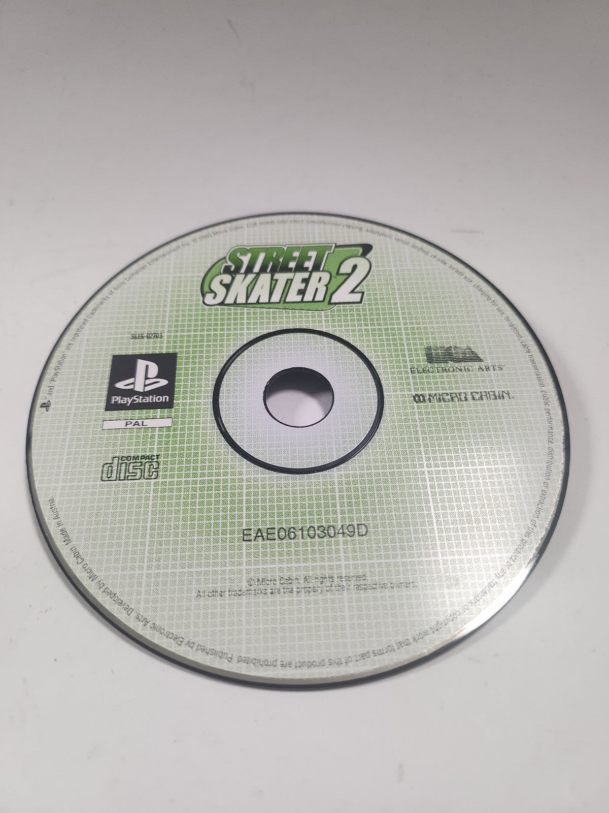 Street Skater 2 (disc only) PlayStation 1