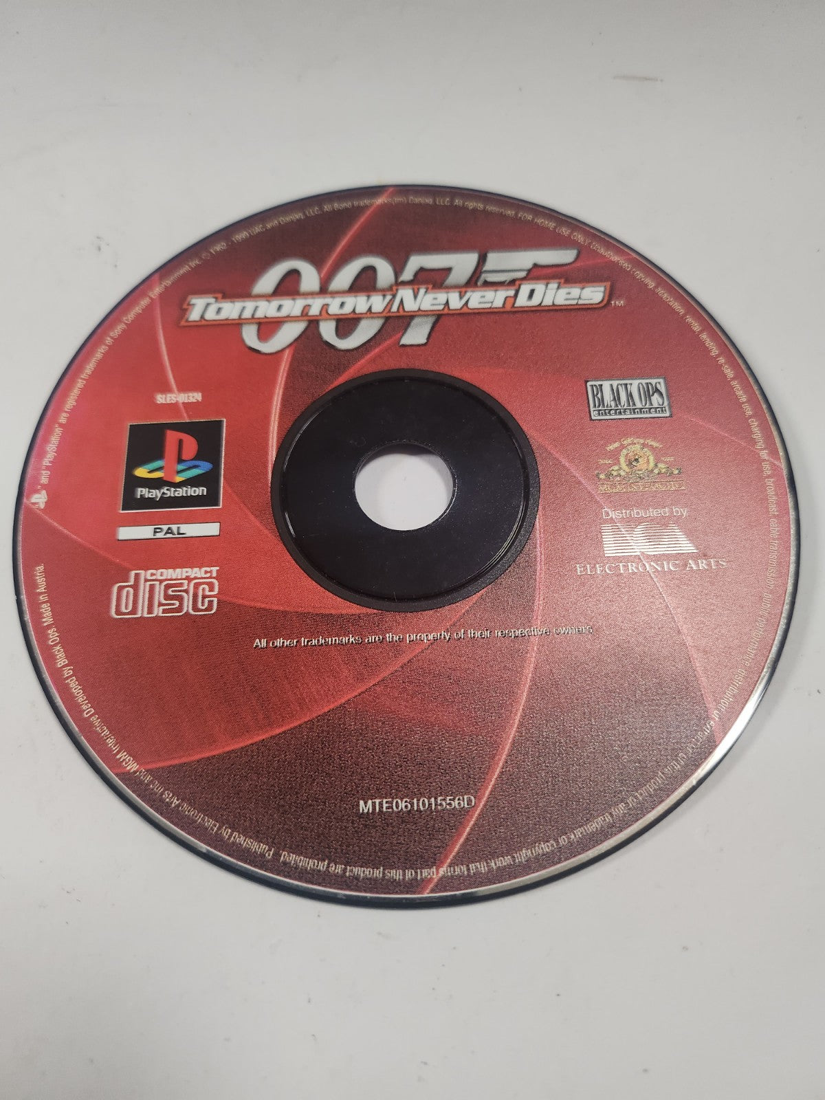 007 Tomorrow Never Dies (disc only) PlayStation 1