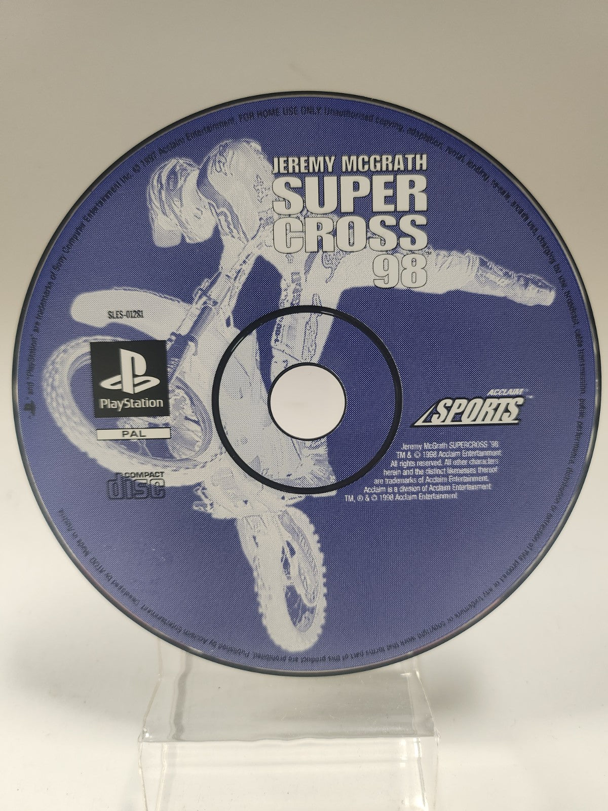 Jeremy McGrath Supercross 98 (disc only) PlayStation 1