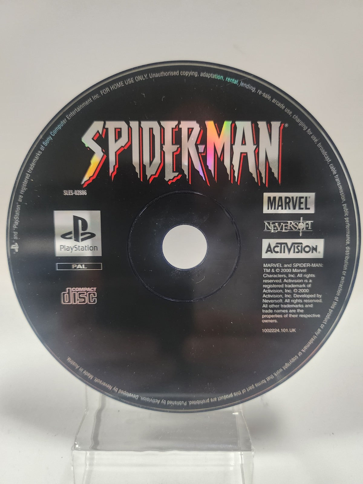 Spider-man (disc only) PlayStation 1