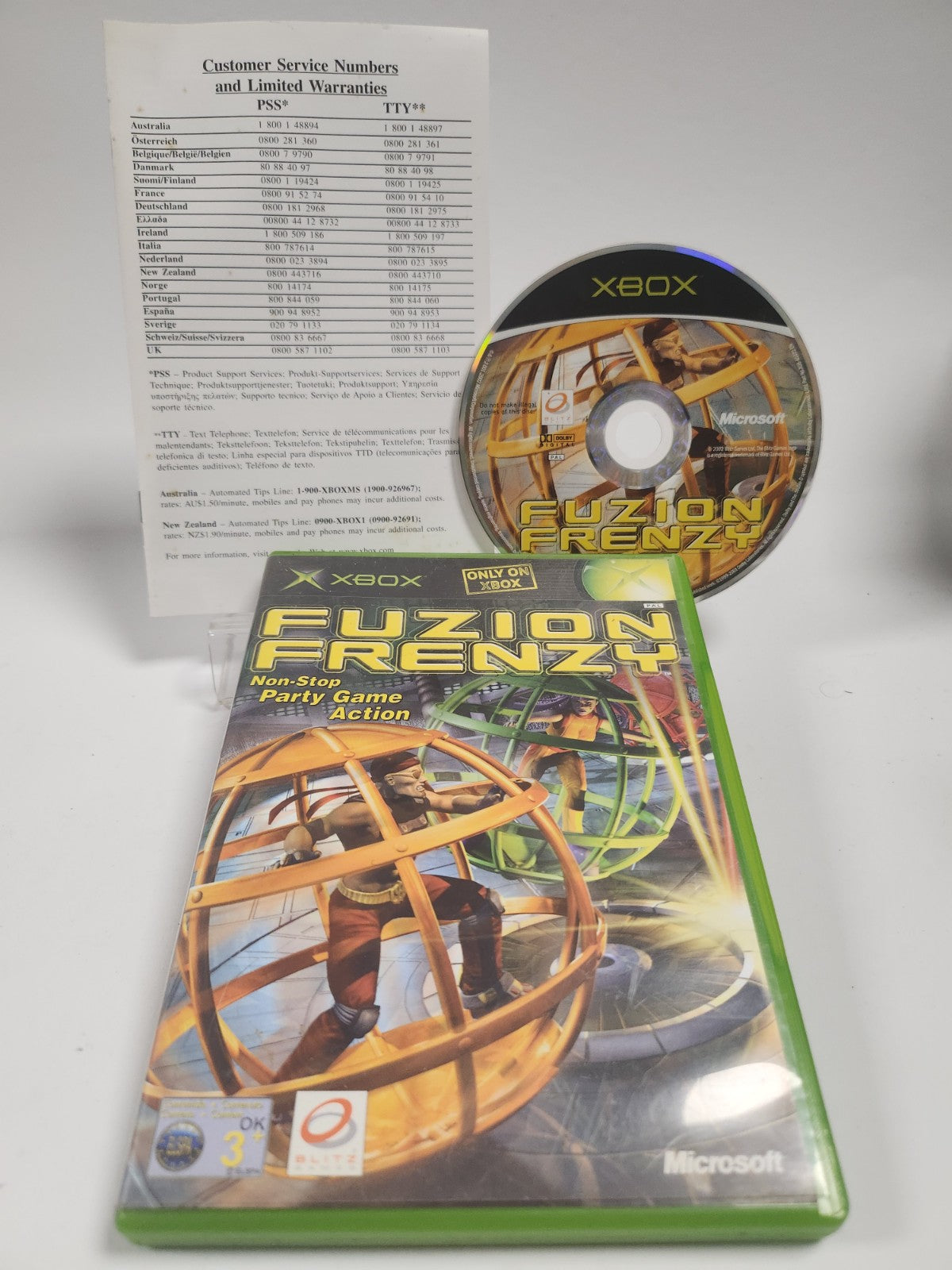 Fuzion Frenzy Xbox Original