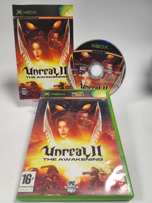 Unreal II the Awakening Xbox Original