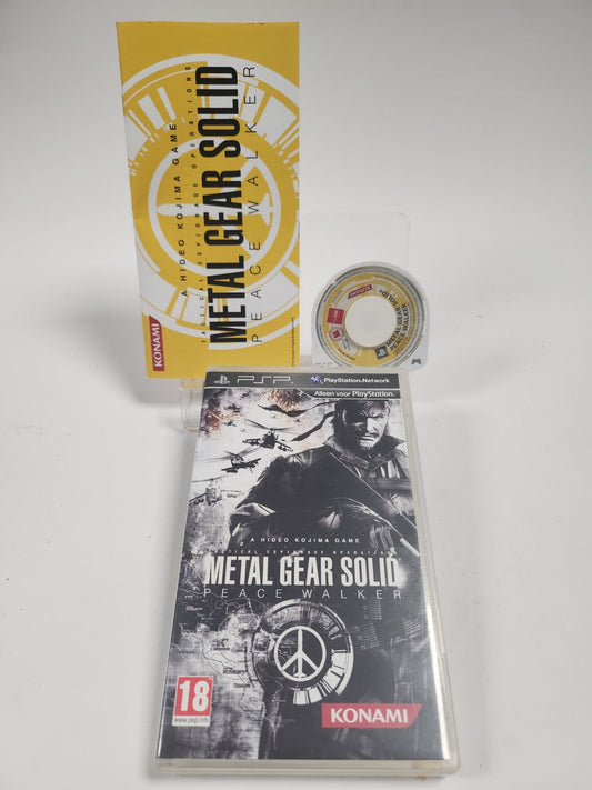 Metal Gear Solid Peace Walker Playstation Portable