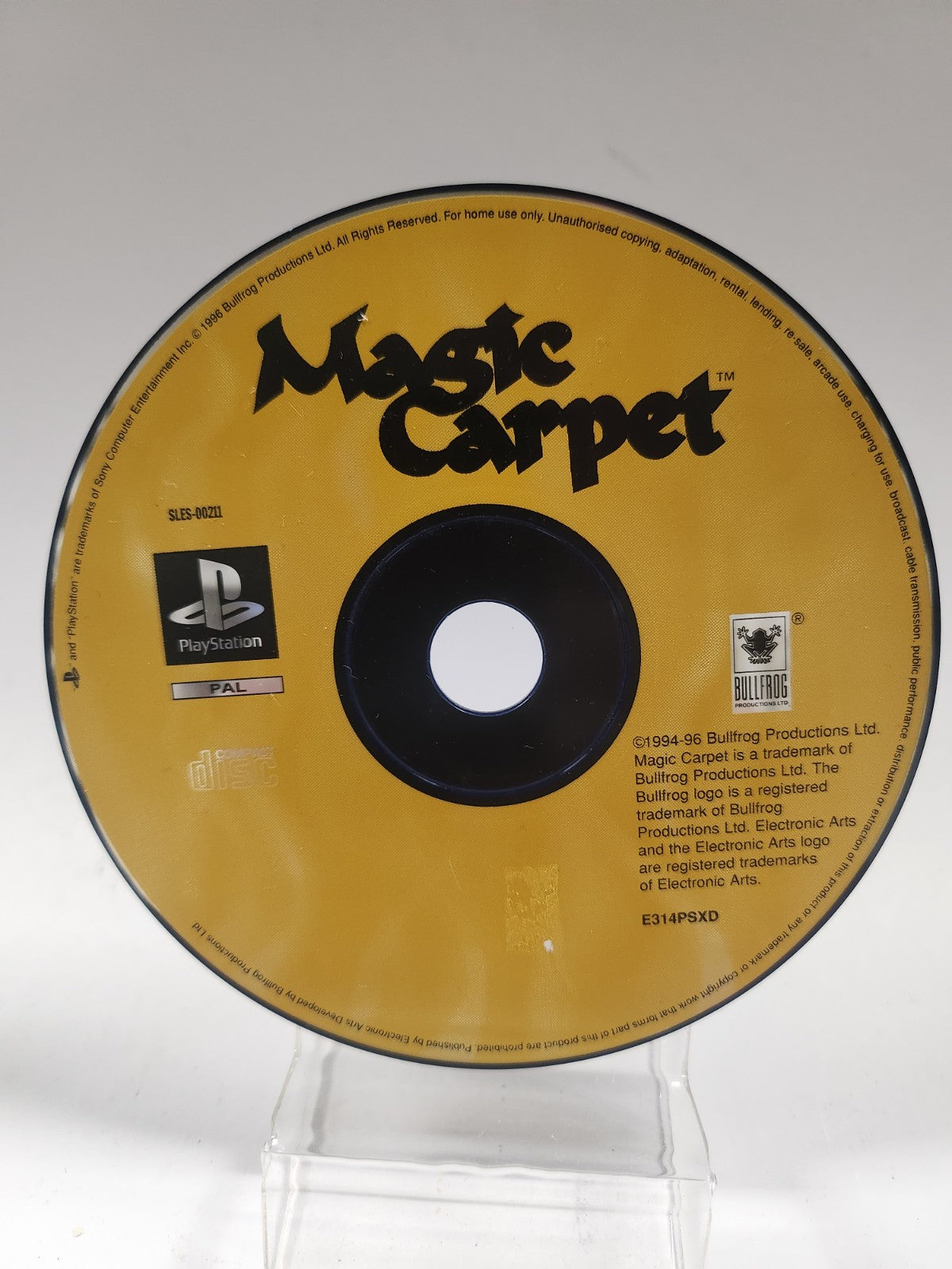 Magic Carpet (disc only) PlayStation 1