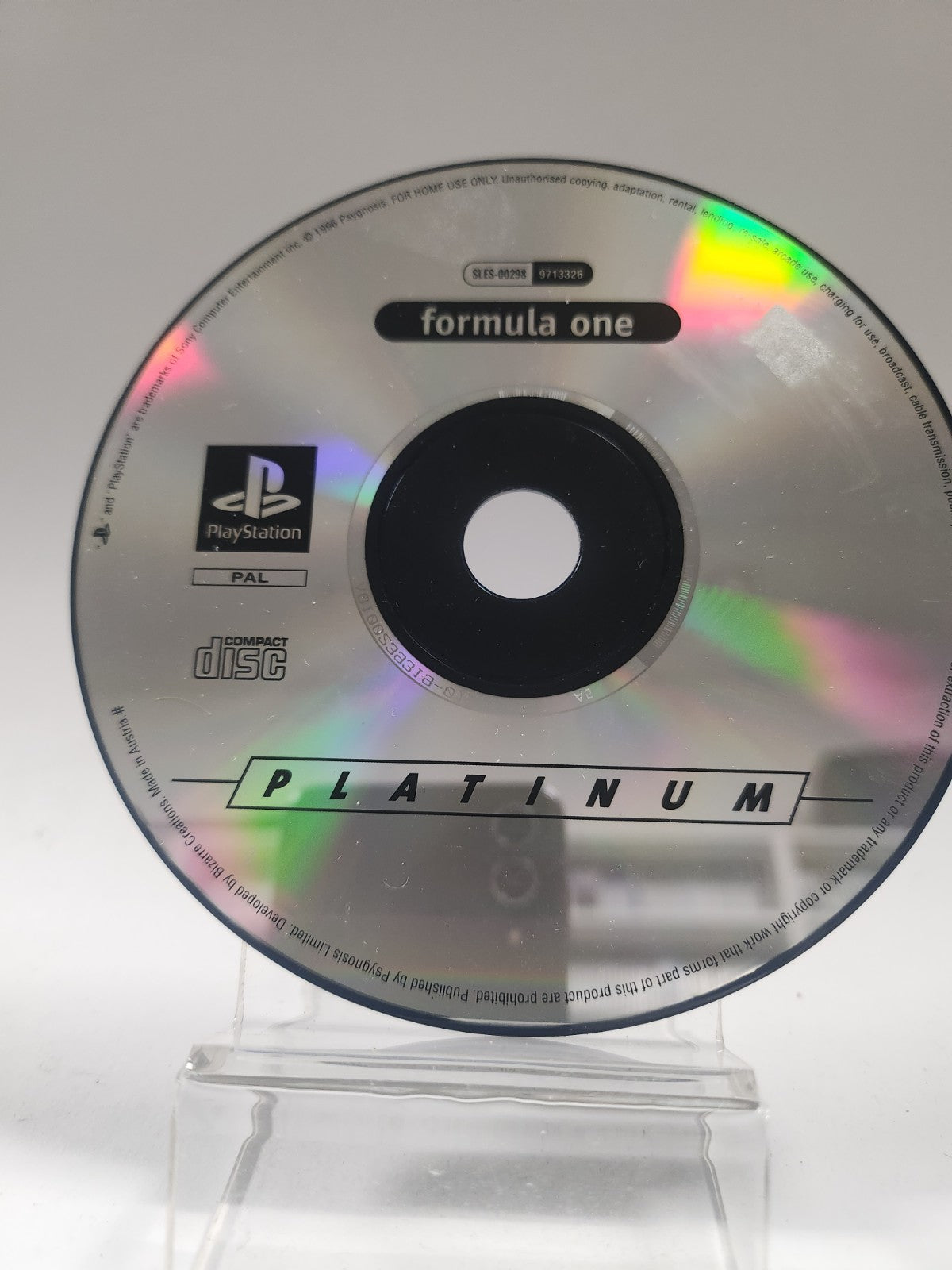 Formula One Platinum (nur Disc) PlayStation 1