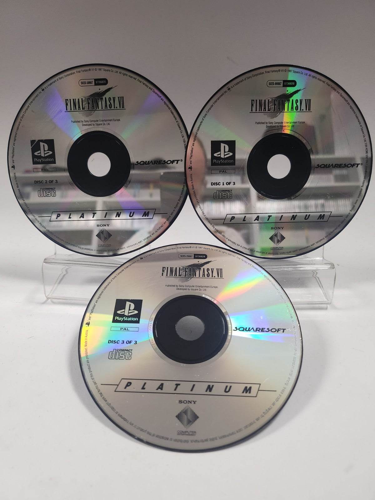 Final Fantasy VII Platinum (disc only) PlayStation 1 - Feniks Gameshop